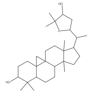 (3S,5R)-5-[(1S)-1-[(1S,3R,6S,8R,11S,12S,15R,16R)-6-hydroxy-7,7,12,16-tetramethyl-15-pentacyclo[9.7.0.01,3.03,8.012,16]octadecanyl]ethyl]-2,2-dimethyl-tetrahydrofuran-3-ol Structure