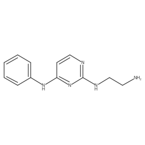 N2-(2-aminoethyl)-N4-phenylpyrimidine-2,4-diamine结构式