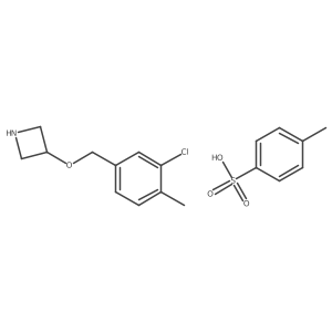 3-((3-Chloro-4-methylbenzyl)oxy)azetidine 4-methylbenzenesulfonic acid Structure
