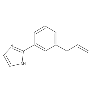 2-[3-(prop-2-en-1-yl)phenyl]-1H-imidazole结构式