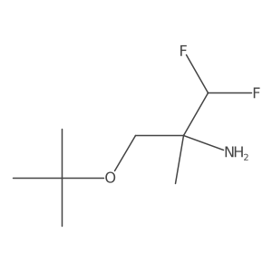 3-(Tert-butoxy)-1,1-difluoro-2-methylpropan-2-amine Structure