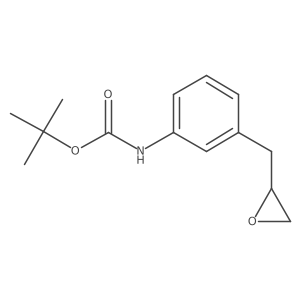 tert-butyl N-{3-[(oxiran-2-yl)methyl]phenyl}carbamate Structure