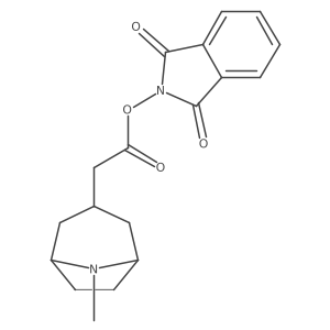 1,3-dioxo-2,3-dihydro-1H-isoindol-2-yl 2-{8-methyl-8-azabicyclo[3.2.1]octan-3-yl}acetate Structure
