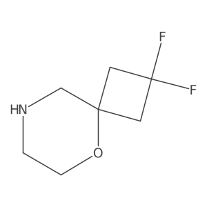 2,2-Difluoro-5-oxa-8-azaspiro[3.5]nonane Structure