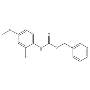 benzyl N-(2-bromo-4-methoxyphenyl)carbamate Structure
