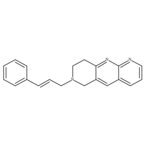 7-[(2E)-3-phenylprop-2-en-1-yl]-6H,7H,8H,9H-pyrido[2,3-b]1,6-naphthyridine Structure