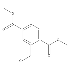 Dimethyl 2-(chloromethyl)terephthalate结构式