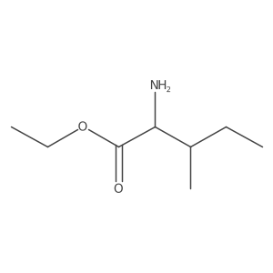 ethyl (2R,3S)-2-amino-3-methylpentanoate Structure