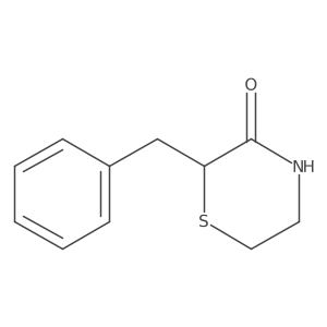 2-Benzylthiomorpholin-3-one Structure