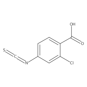 4-Isothiocyanato-2-chlorobenzoic acid结构式