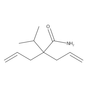 i-Propyl-diallylacetamid结构式