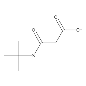3-(tert-Butylthio)-3-oxopropanoic acid Structure