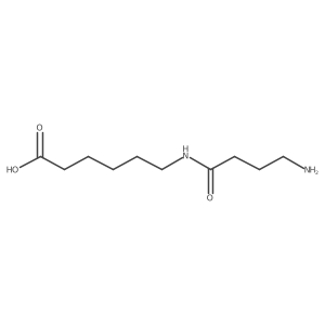 6-(4-Aminobutanamido)hexanoic acid结构式