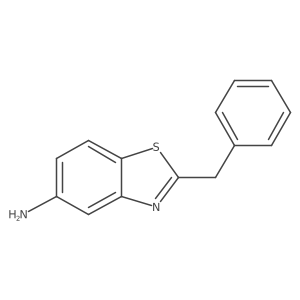 2-Benzyl-1,3-benzothiazol-5-amine Structure