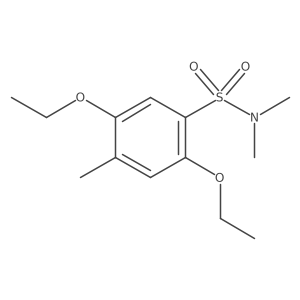 [(2,5-Diethoxy-4-methylphenyl)sulfonyl]dimethylamine Structure