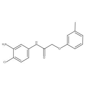 N-(3-Amino-4-chlorophenyl)-2-(3-methylphenoxy)-acetamide Structure