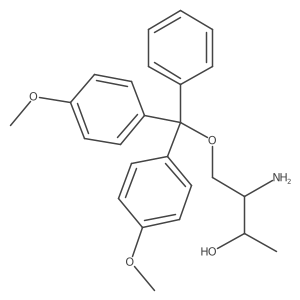 (2S,3S)-3-Amino-4-[bis(4-methoxyphenyl)phenylmethoxy]-2-butanol结构式