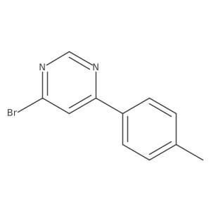 4-Bromo-6-(p-tolyl)pyrimidine Structure