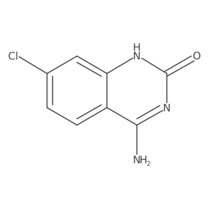 4-Amino-7-chloroquinazolin-2(1H)-one Structure