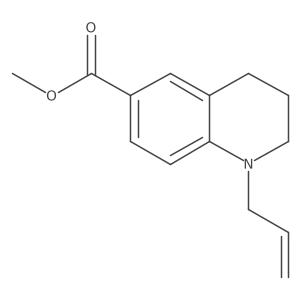 Methyl 1-allyl-1,2,3,4-tetrahydroquinoline-6-carboxylate Structure