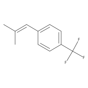 1-Trifluoromethyl-4-(2-methyl-1-propenyl)benzene结构式