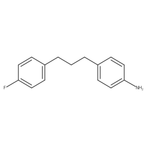 4-[3-(4-Fluorophenyl)propyl]aniline结构式
