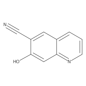 7-Hydroxy-6-quinolinecarbonitrile Structure