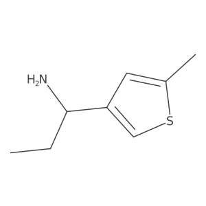 1-(5-Methylthiophen-3-yl)propan-1-amine结构式
