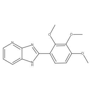 2-(2,3,4-trimethoxyphenyl)-3H-imidazo[4,5-b]pyridine Structure