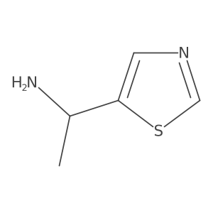 (1R)-1-(1,3-thiazol-5-yl)ethan-1-amine Structure