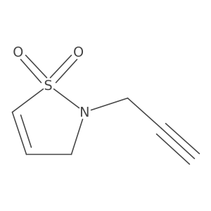 2-(Prop-2-yn-1-yl)-2,3-dihydro-1lambda6,2-thiazole-1,1-dione结构式