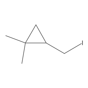 2-(Iodomethyl)-1,1-dimethylcyclopropane Structure
