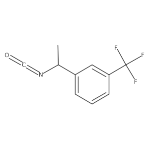 1-(1-Isocyanatoethyl)-3-(trifluoromethyl)benzene结构式