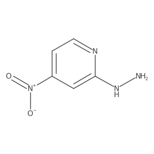 2-Hydrazinyl-4-nitropyridine Structure