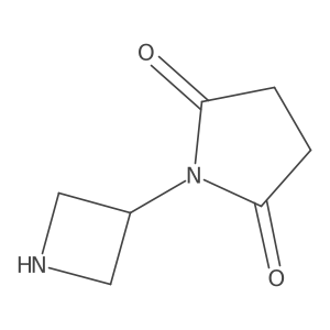 1-(Azetidin-3-yl)pyrrolidine-2,5-dione Structure
