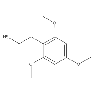 2-(2,4,6-Trimethoxyphenyl)ethane-1-thiol Structure