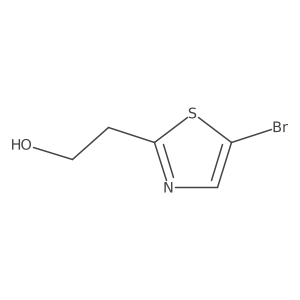 2-(5-Bromo-1,3-thiazol-2-yl)ethan-1-ol Structure