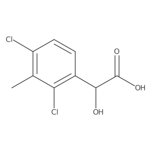 2,4-Dichloro-3-methylmandelic acid结构式