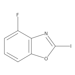 4-Fluoro-2-iodobenzo[d]oxazole结构式