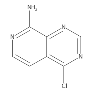 4-Chloropyrido[3,4-d]pyrimidin-8-amine结构式
