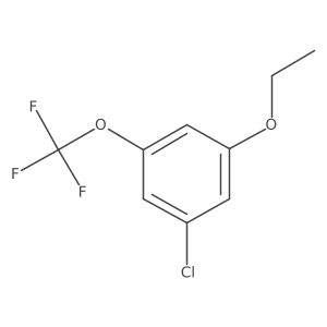 1-Chloro-3-ethoxy-5-(trifluoromethoxy)benzene Structure