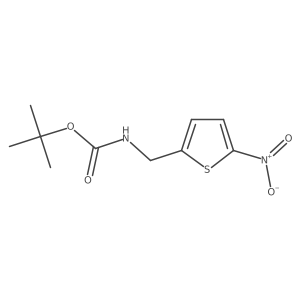 Tert-butyln-[(5-nitrothiophen-2-YL)methyl]carbamate Structure
