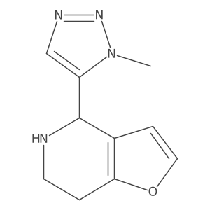 5-{4H,5H,6H,7H-furo[3,2-c]pyridin-4-yl}-1-methyl-1H-1,2,3-triazole Structure