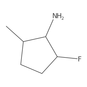 2-Fluoro-5-methylcyclopentan-1-amine Structure
