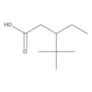 3-Ethyl-4,4-dimethylpentanoic acid Structure
