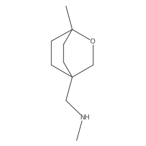 Methyl({1-methyl-2-oxabicyclo[2.2.2]octan-4-yl}methyl)amine Structure
