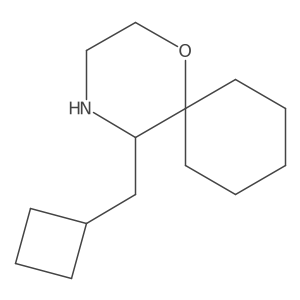 5-(Cyclobutylmethyl)-1-oxa-4-azaspiro[5.5]undecane Structure