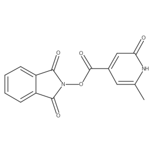 1,3-dioxo-2,3-dihydro-1H-isoindol-2-yl 2-hydroxy-6-methylpyridine-4-carboxylate结构式