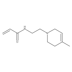 N-[2-(4-methyl-1,2,3,6-tetrahydropyridin-1-yl)ethyl]prop-2-enamide Structure