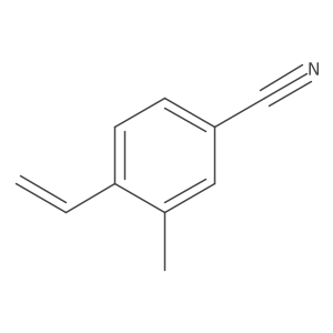 3-Methyl-4-vinylbenzonitrile Structure